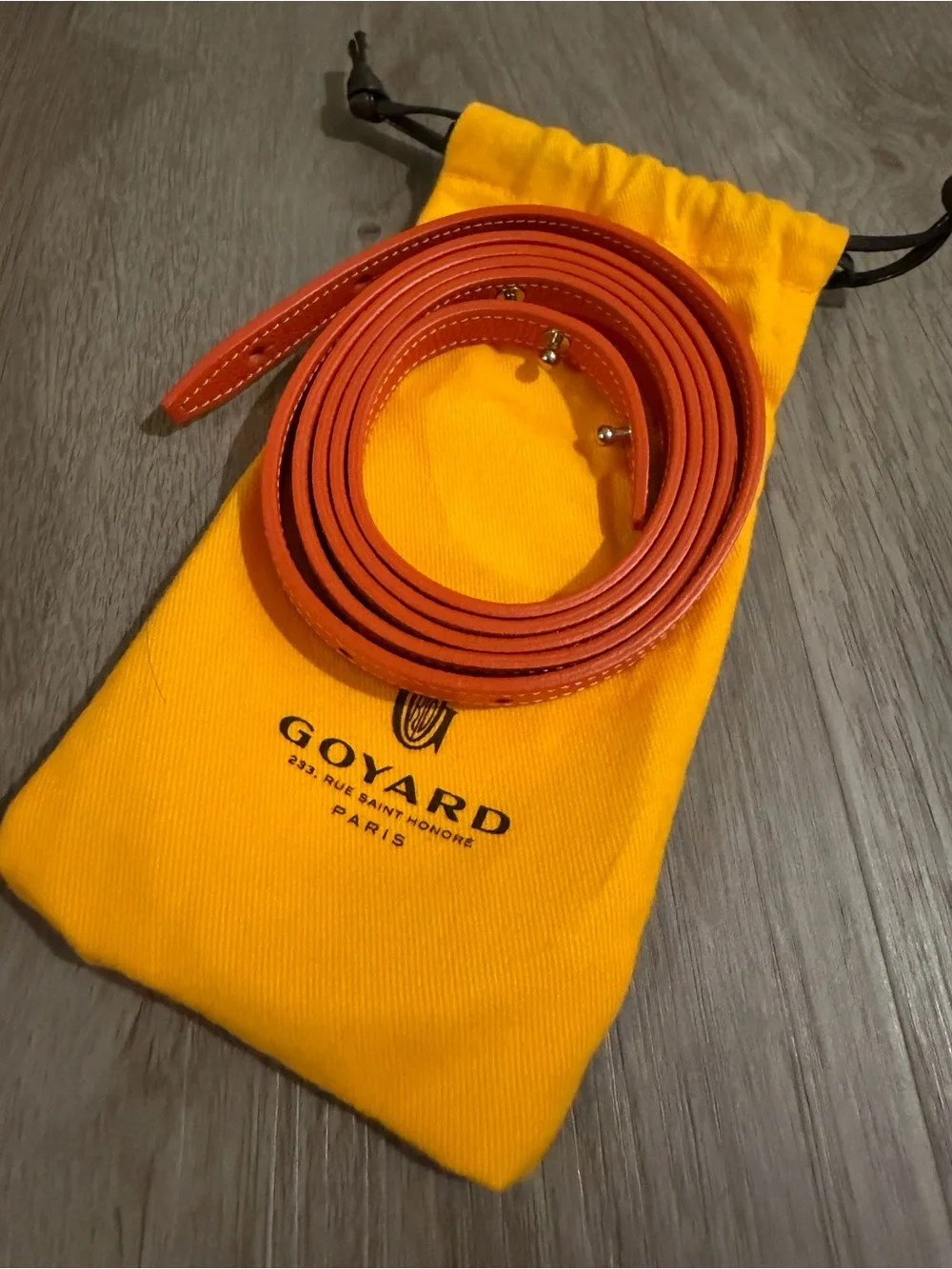 Goyard orange Saigon brand new with tag - Picture 5 of 5